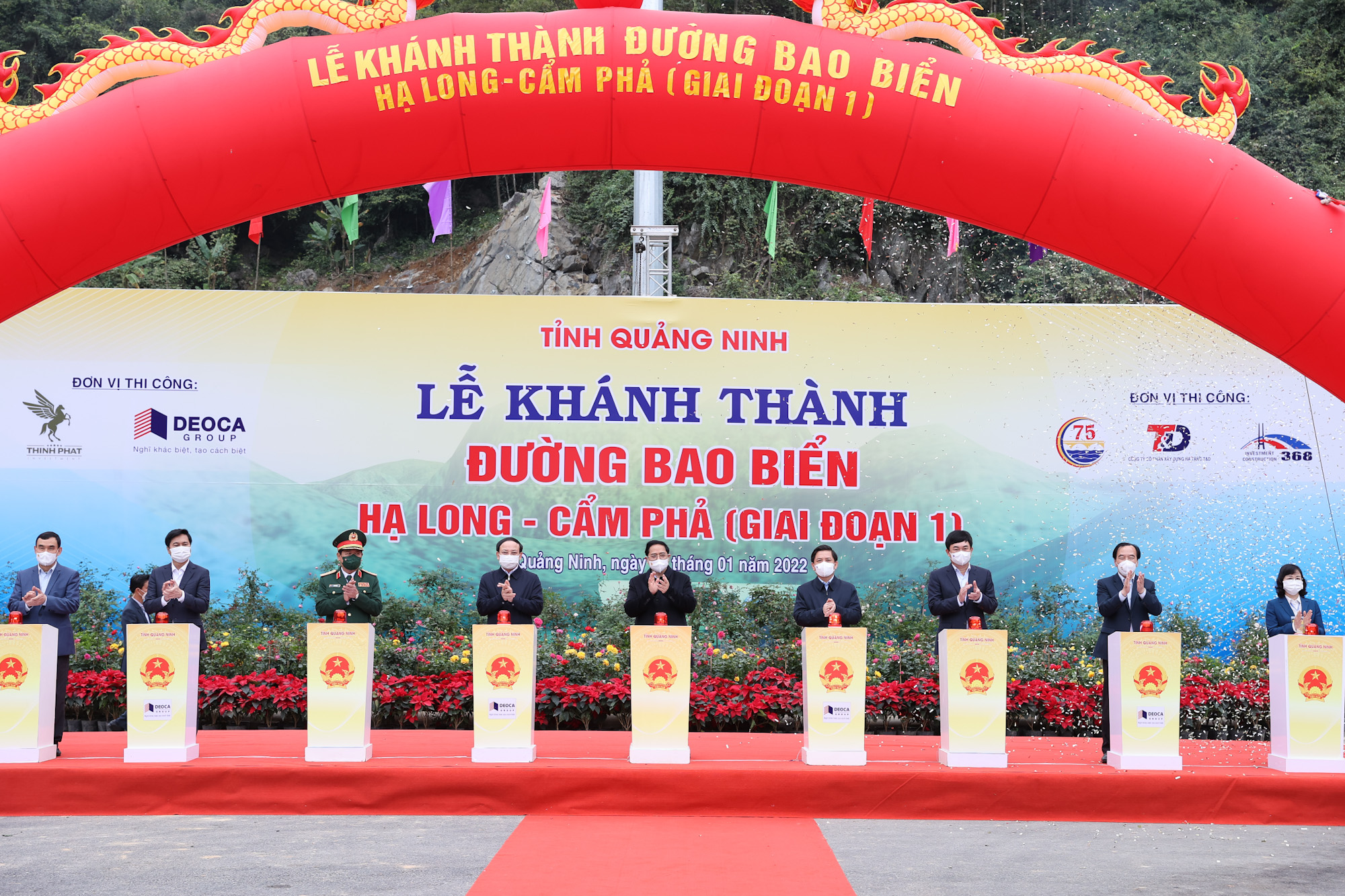 Thủ tướng Phạm Minh Chính dự khánh thành công trình hạ tầng giao thông lớn tại Quảng Ninh